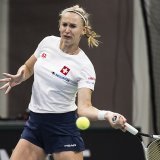 Jil Teichmann est de retour dans le top 100 du classement WTA KEYSTONE/PETER SCHNEIDER
